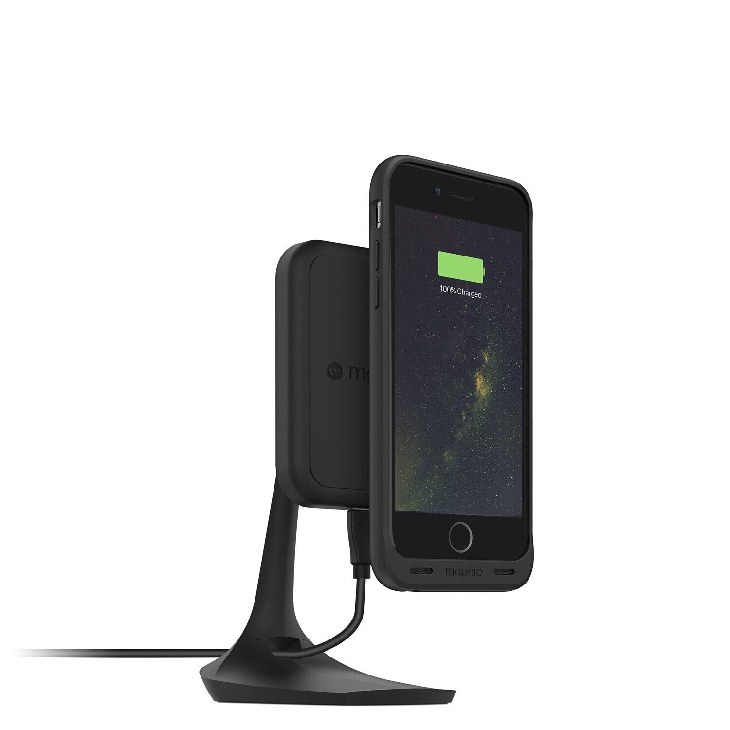 Mophie Charge Force Desk Mount, Black