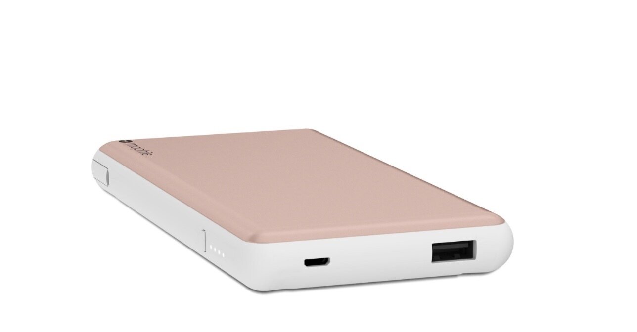 Mophie Powerstation Plus Switch-Tip-Cable (12,000), Rose Gold