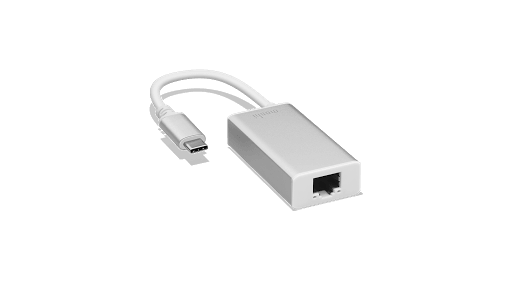 Moshi USB-C 3.1 to Gigabit Ethernet Adapter, Silver