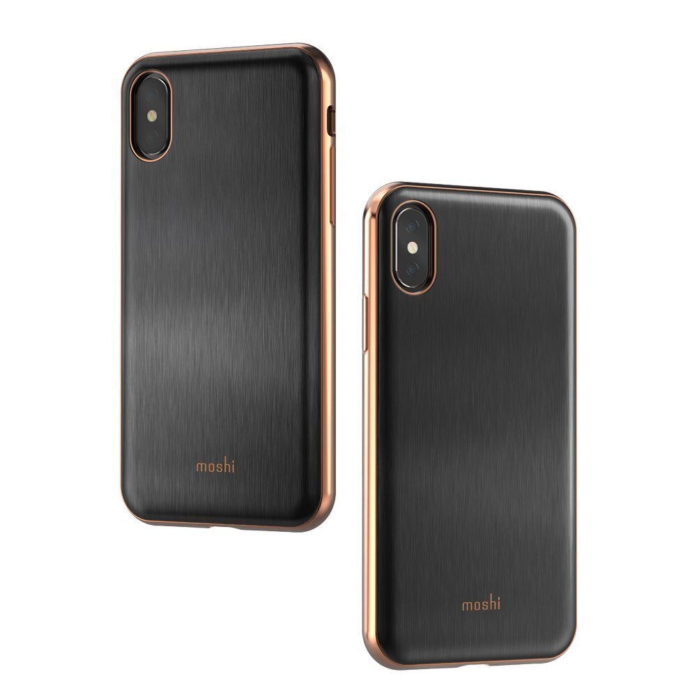 Moshi iPhone Xs Max iGlaze, Armour Black