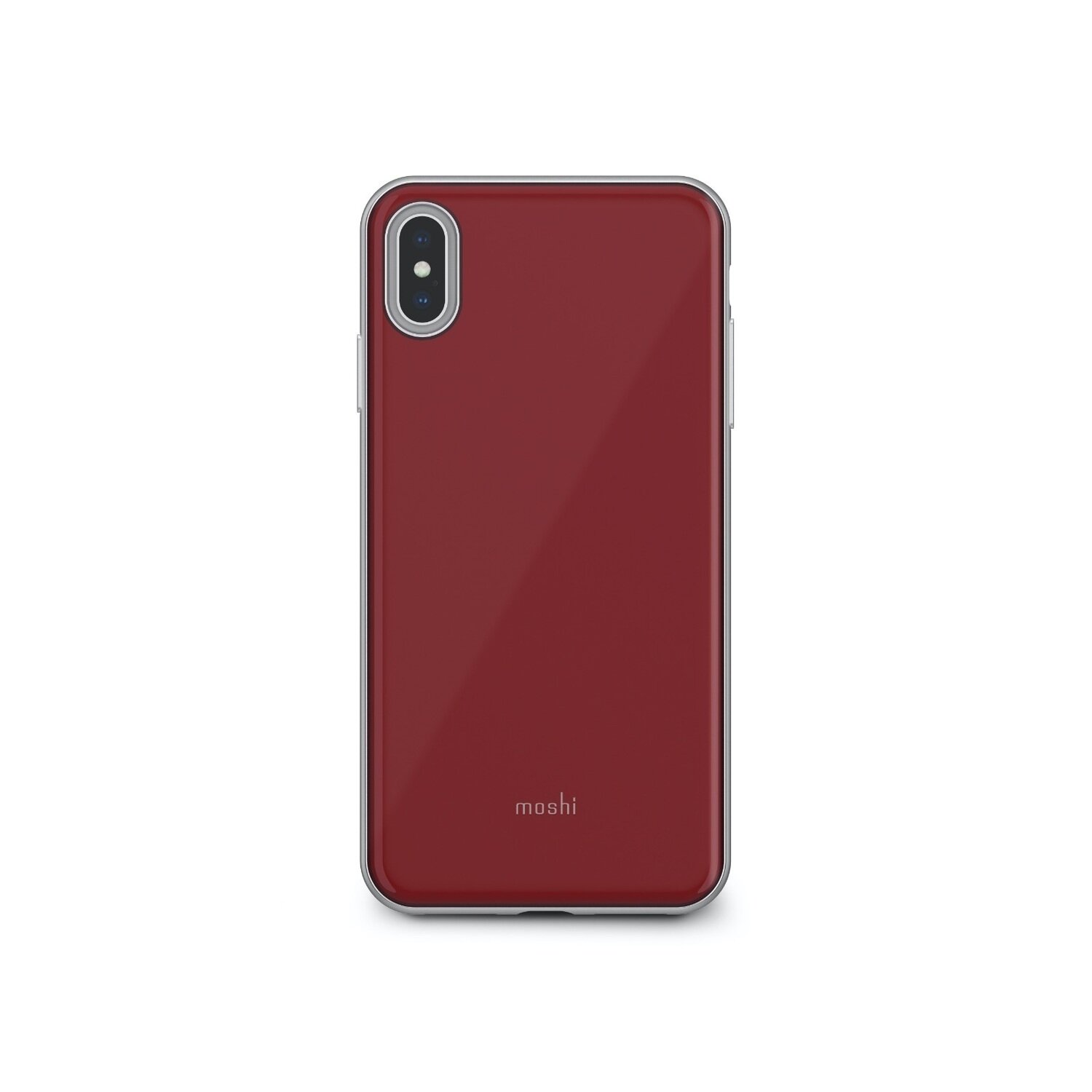 Moshi iPhone Xs Max iGlaze, Merlot Red