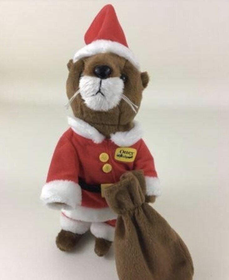 OtterBox Ollie Plush Toy, Christmas