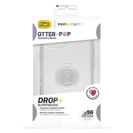 OtterBox Otter + Pop iPhone 12 mini Symmetry Clear Series, Clear