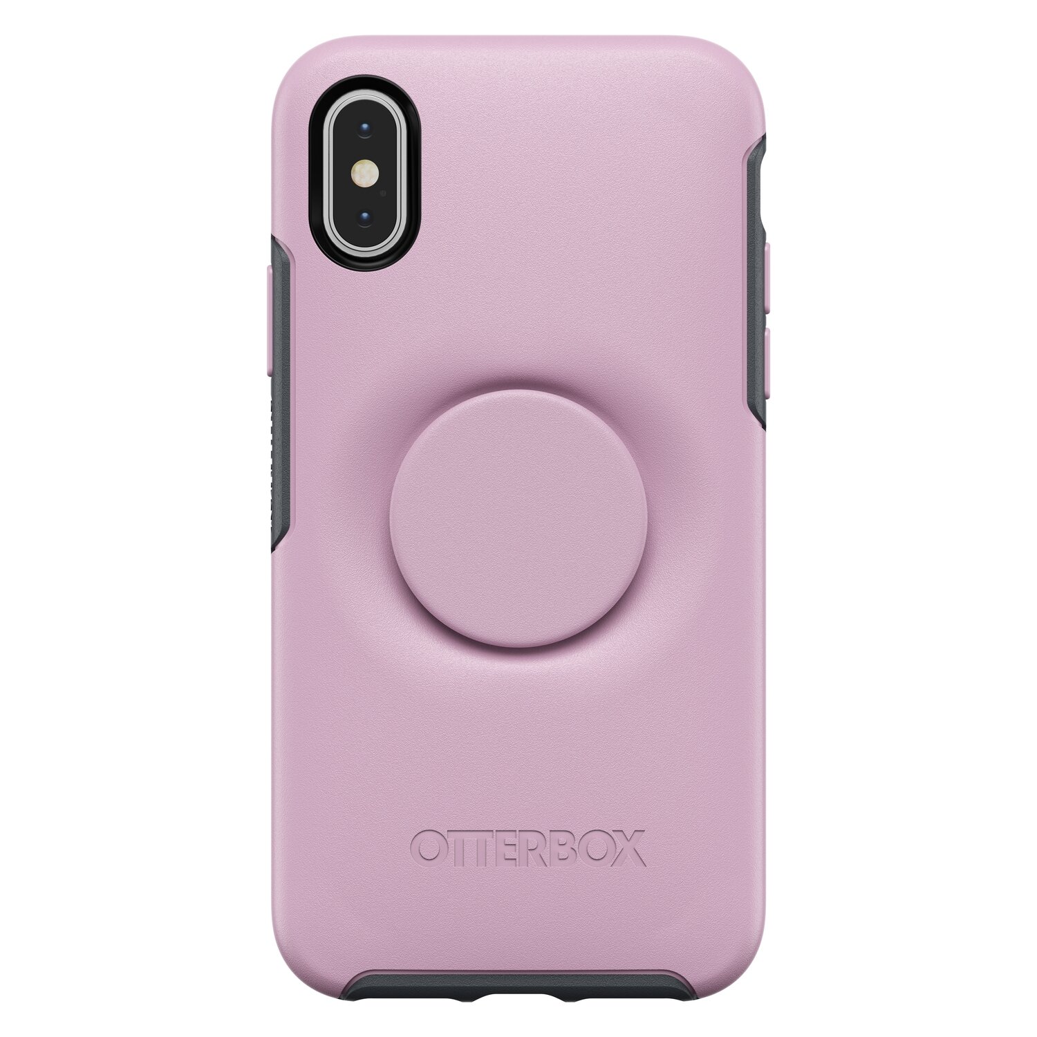 OtterBox Otter + Pop iPhone Xs Symmetry, Lilac Dusk (Thistle/Purple)