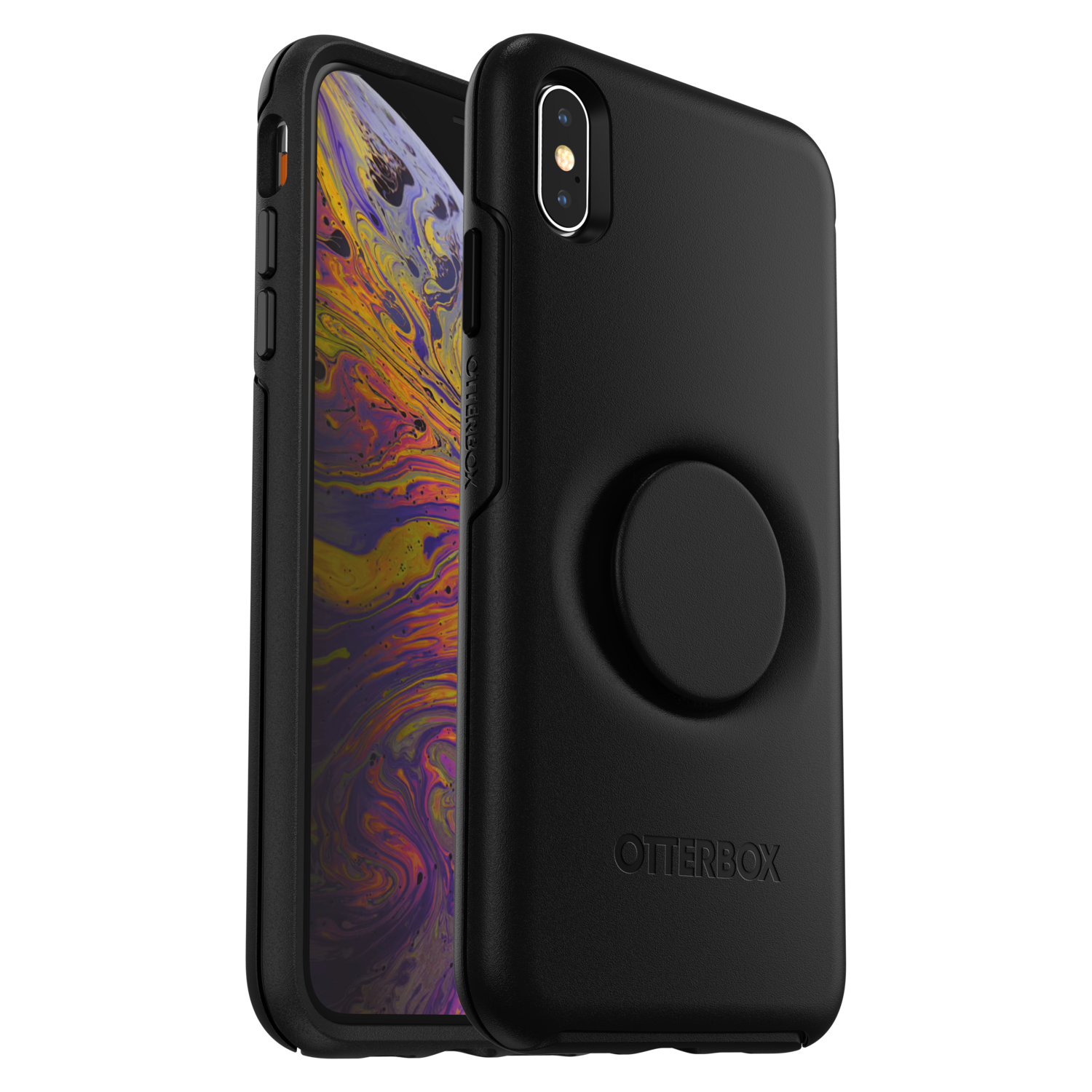 OtterBox Otter + Pop iPhone Xs Max Symmetry, Black