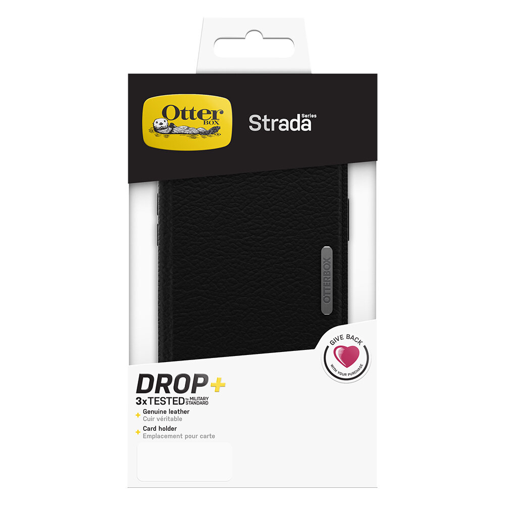 OtterBox iPhone 12 Pro Max  Strada Series, Shadow (Black/Pewter)