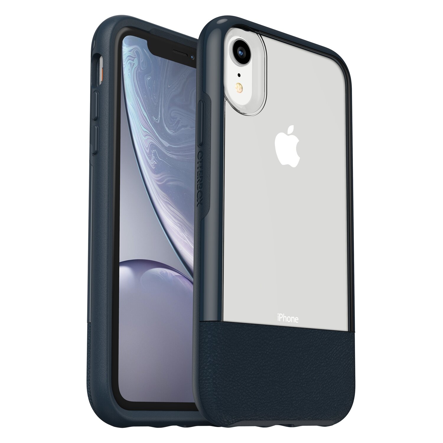 OtterBox iPhone XR Statement Series, Lucent Jade (Clear/Jade/Leather)
