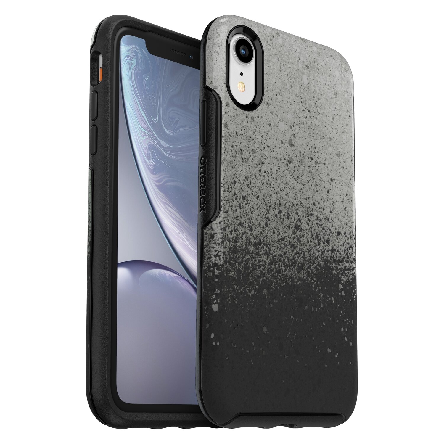 OtterBox iPhone XR Symmetry Series IML, Ashed For It (Black/Graphic)
