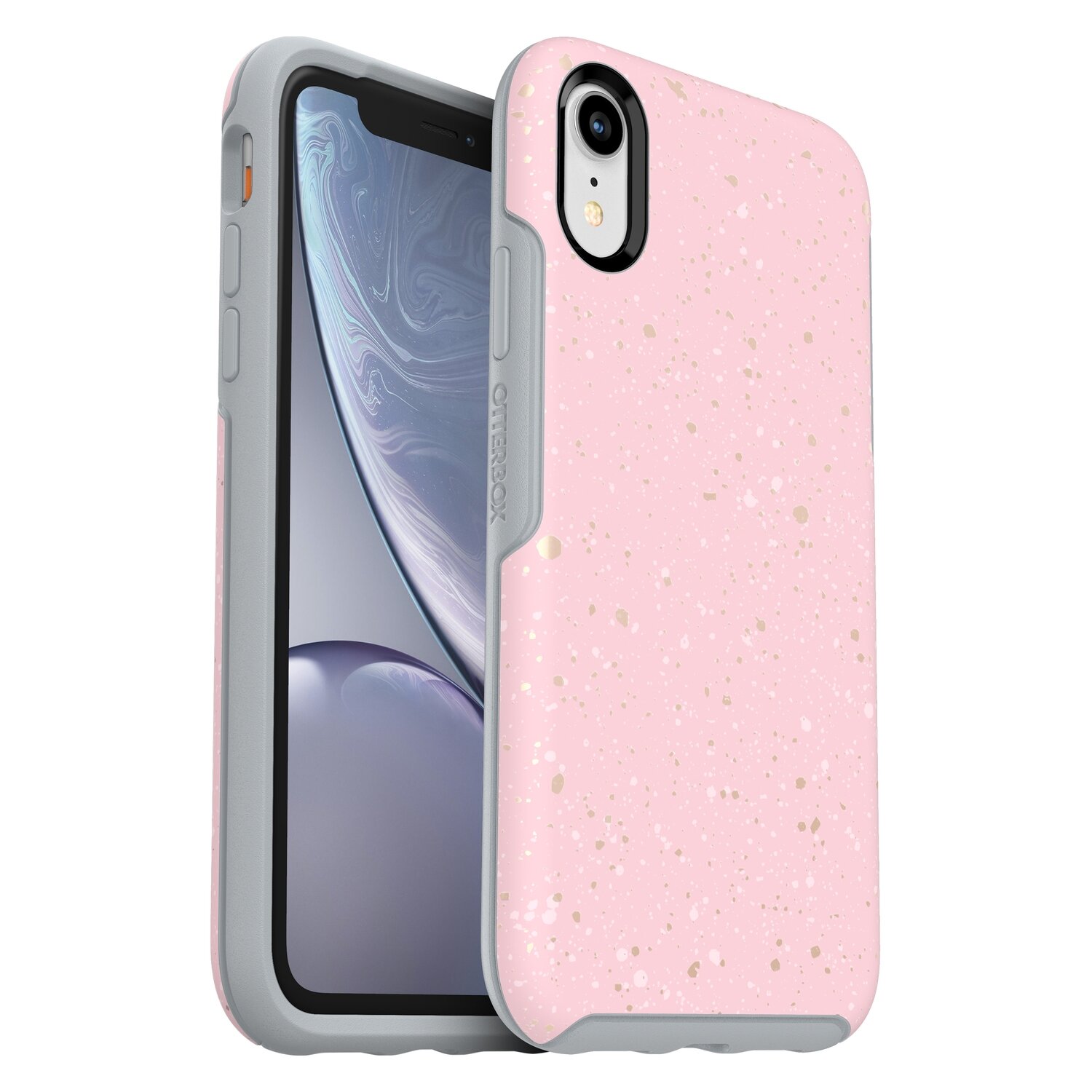 OtterBox iPhone XR Symmetry Series IML, Specktacular (Grey/Graphic)