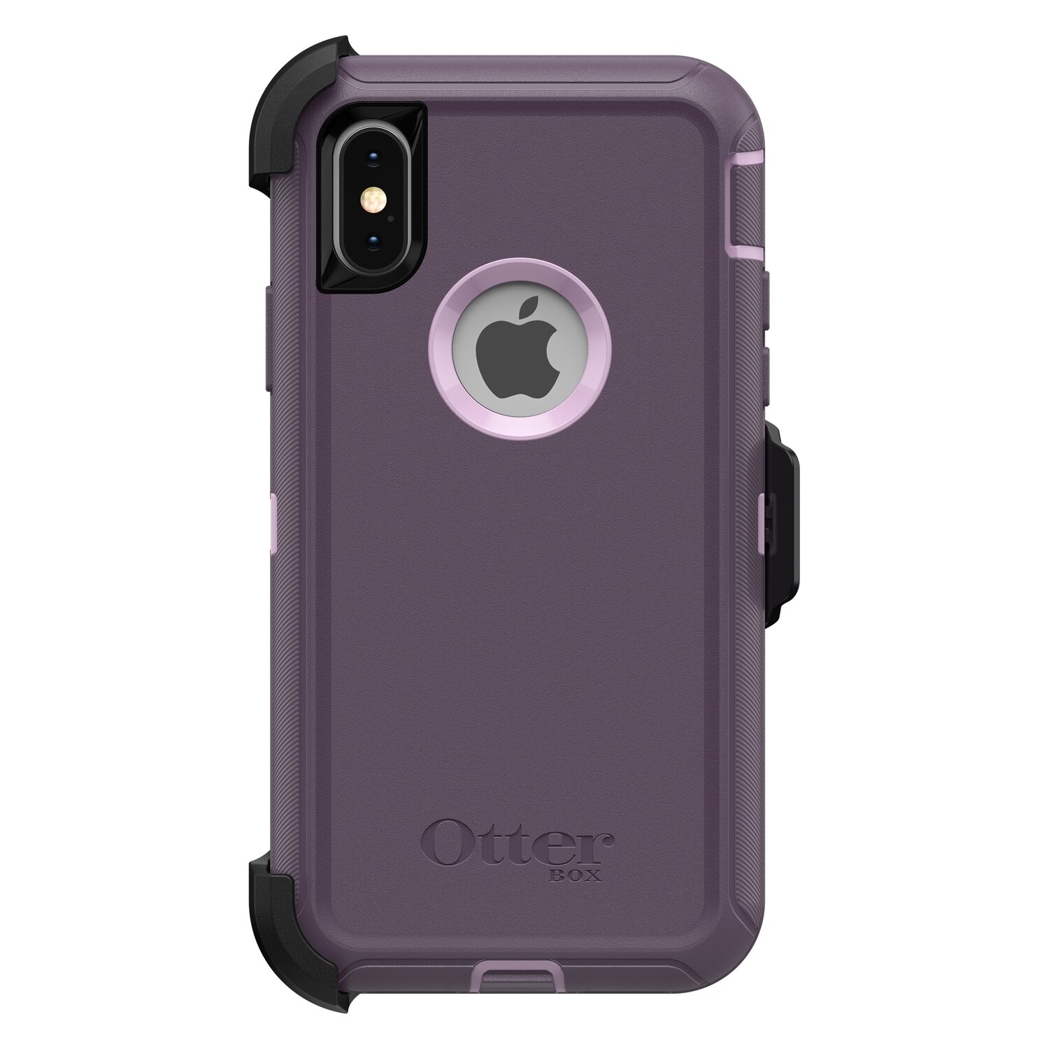 OtterBox iPhone Xs Defender Series, Dark Lake (Chinchilla/Blues)