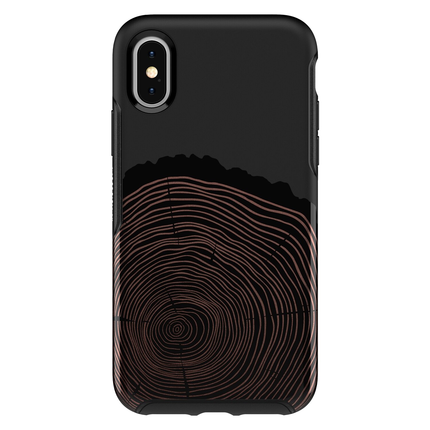 OtterBox iPhone Xs Symmetry Series IML, Ashed For It (Black/Graphic)