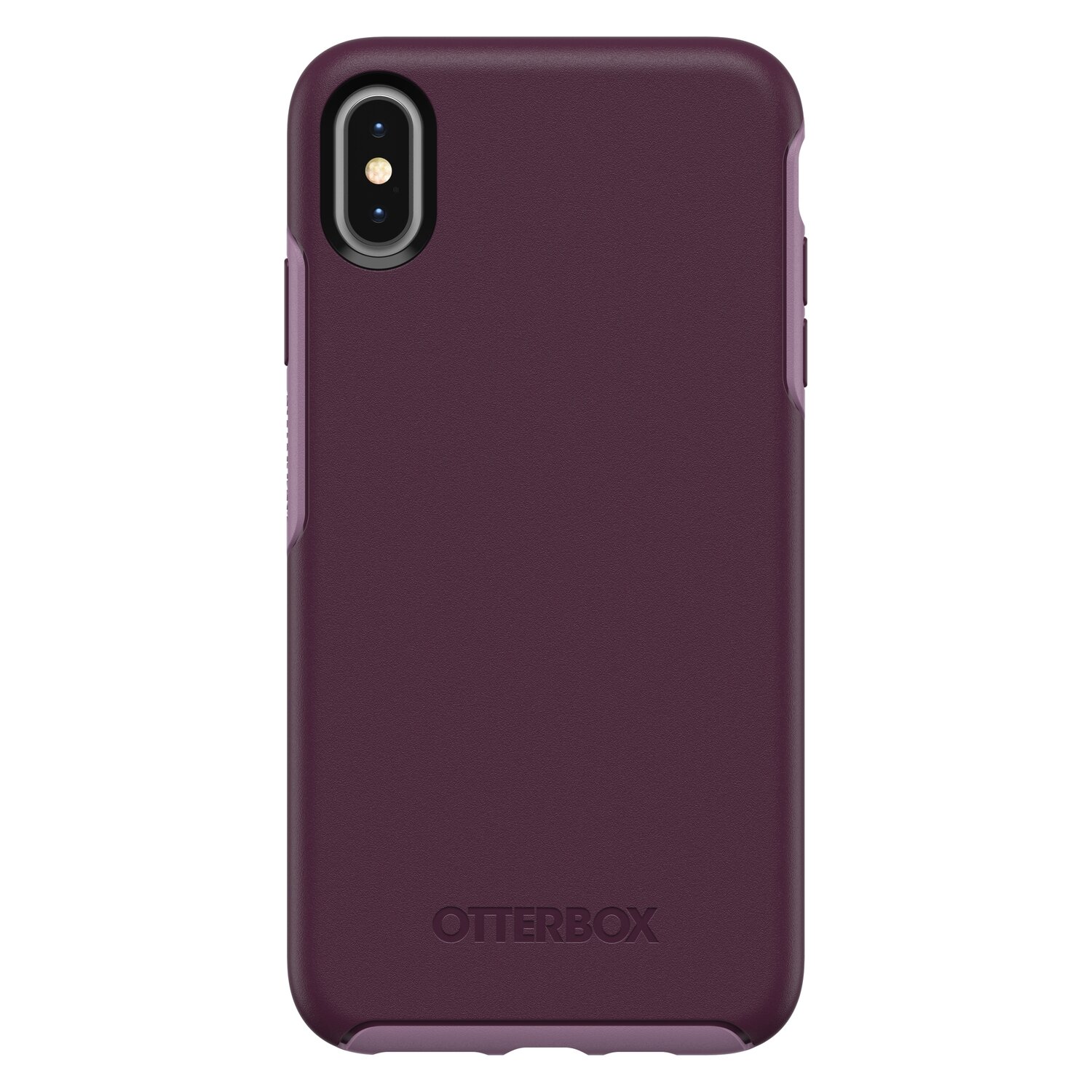 OtterBox iPhone Xs Max Symmetry Series, Tonic Violet (Bloom/Lavender)