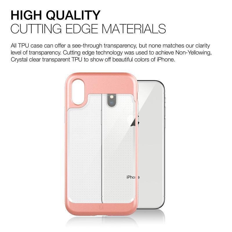 Patchworks iPhone X Contour, Pink
