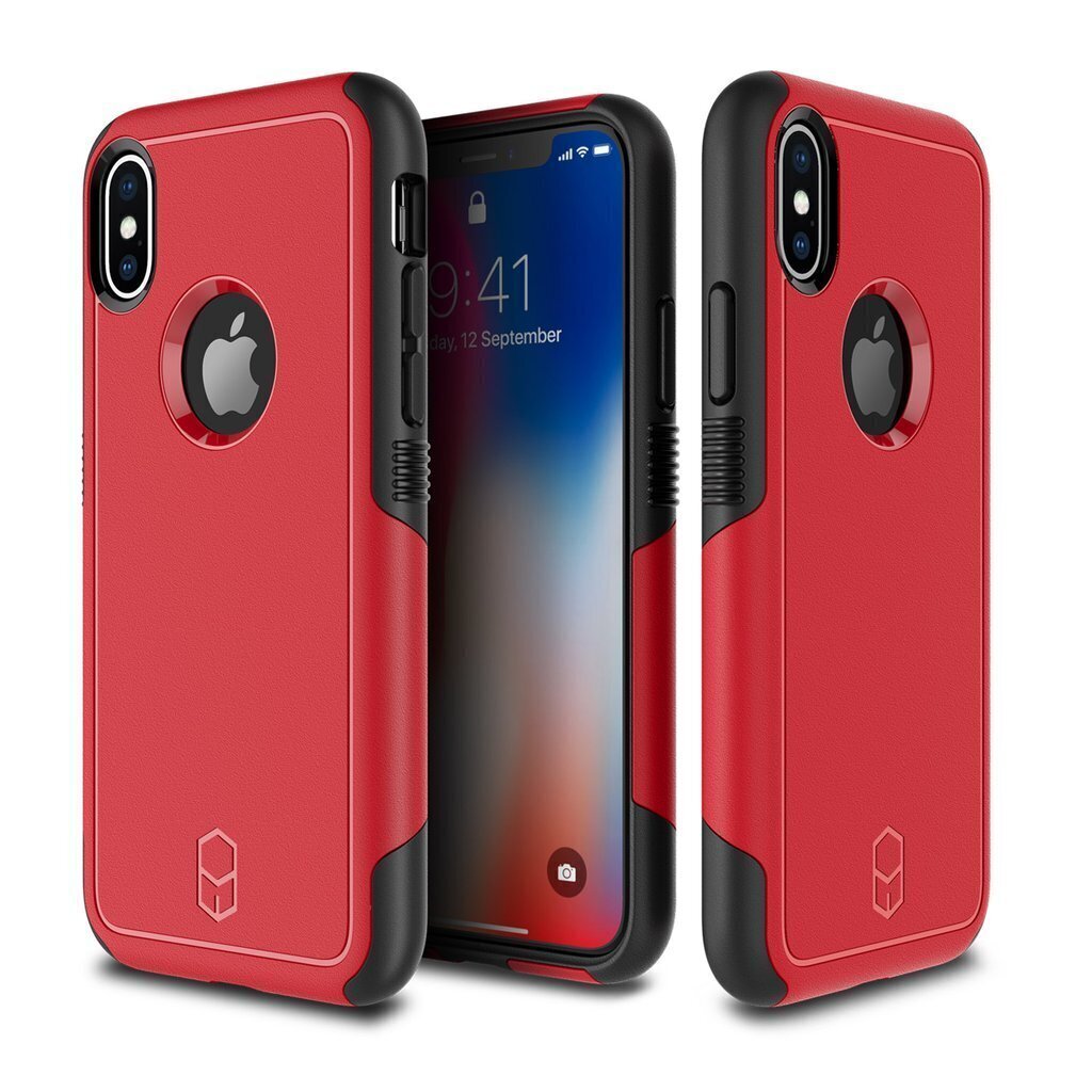 Patchworks iPhone X LEVEL Aegis, Red