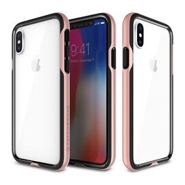 Patchworks iPhone X LEVEL Silhouette, Pink