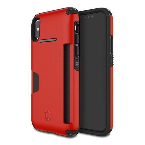 Patchworks iPhone X LEVEL Wallet, Red