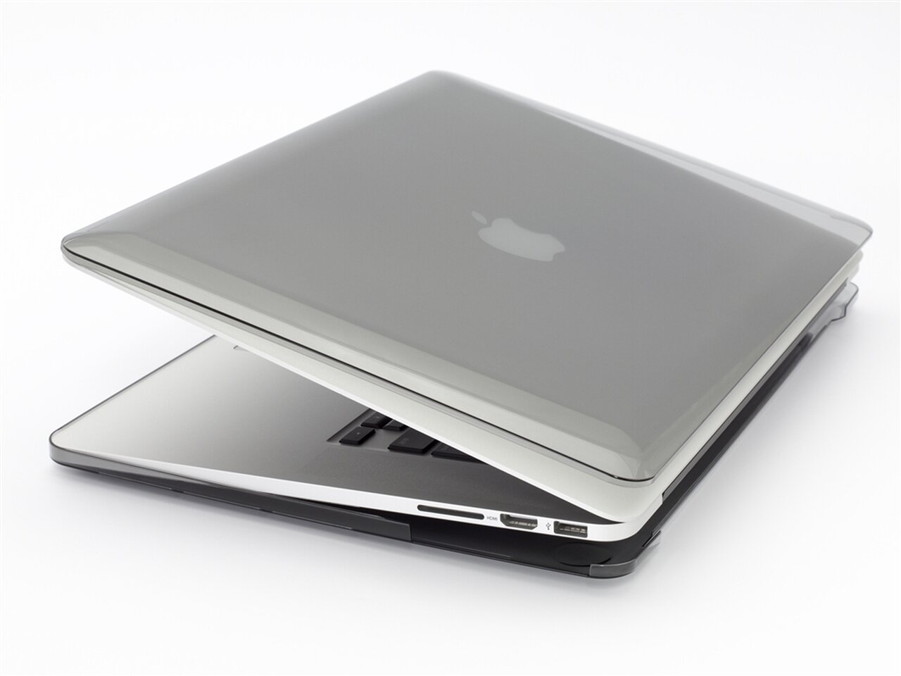 Power Support Air Jacket Set for MacBook Pro 13&quot; Retina, Clear Black