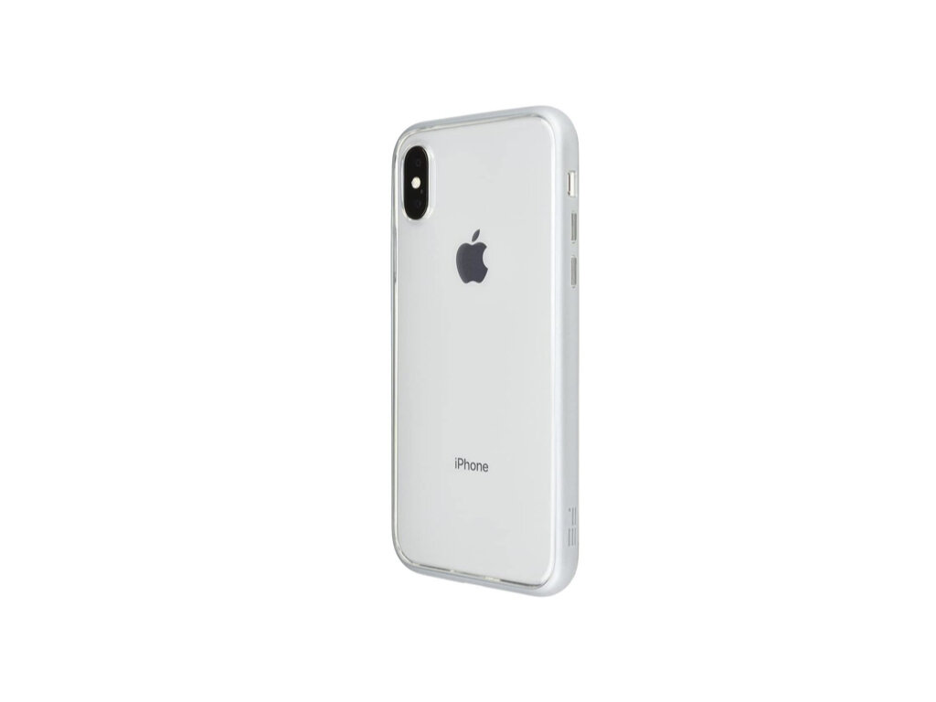 Power Support iPhone X Air Jacket Shock-Proof, Metallic Silver