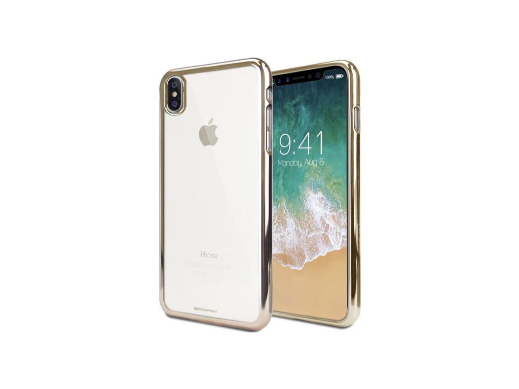 Power Support iPhone X Air Jacket Shock-Proof, Metallic Gold