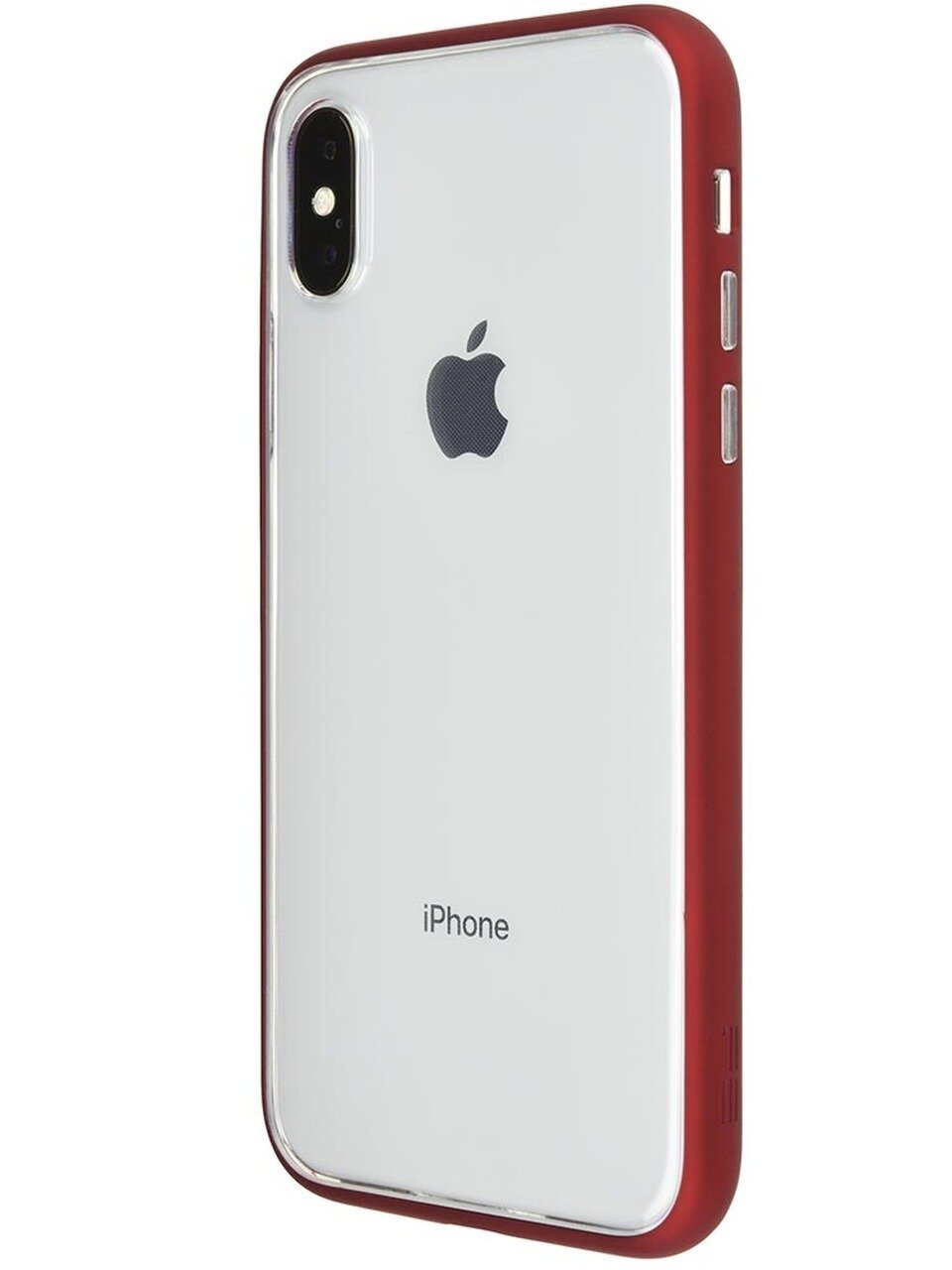 Power Support iPhone X Air Jacket Shock-Proof, Metallic Red