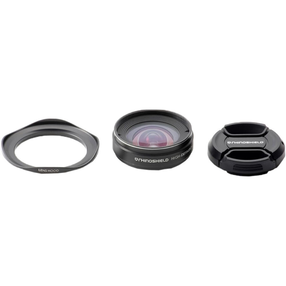 RhinoShield Add-on Lens for iPhone, 0.6X HD Wide Angle
