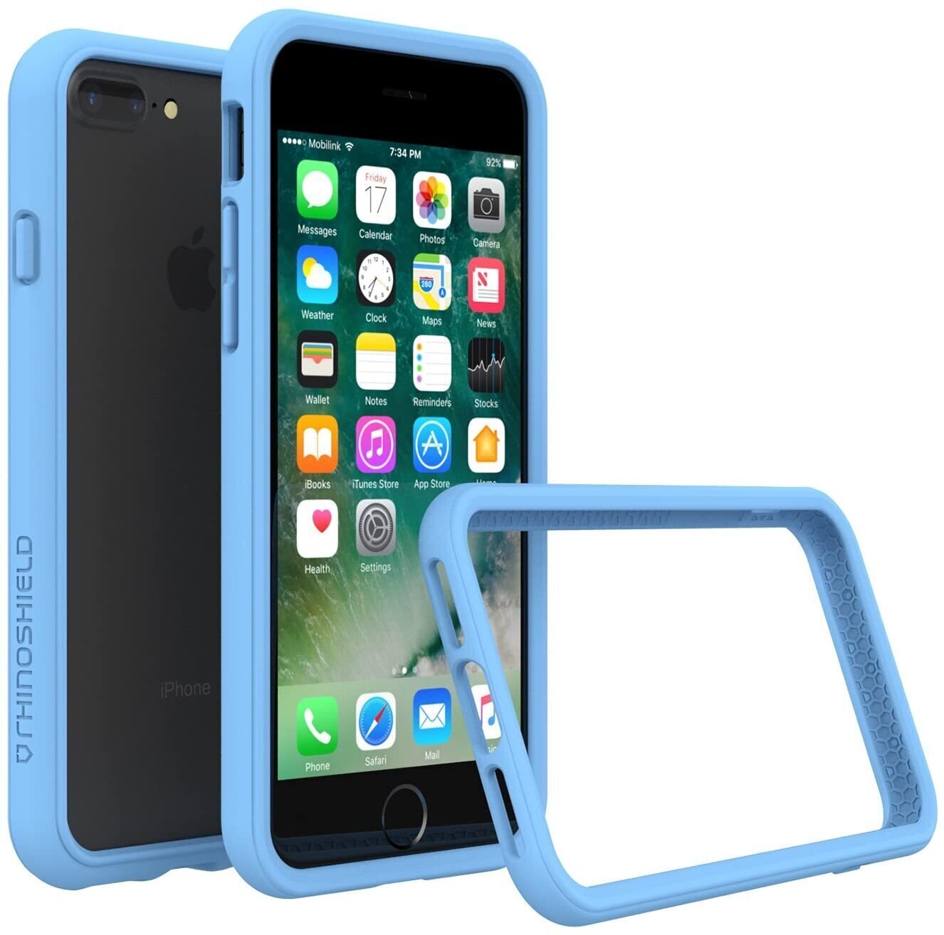 RhinoShield iPhone 7 CrashGuard, Blue