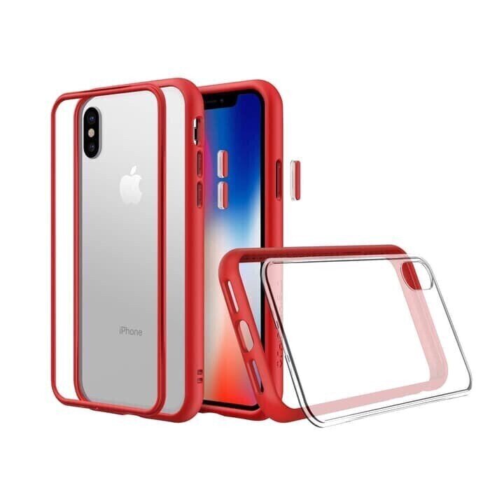 RhinoShield iPhone X Mod Rim, Red