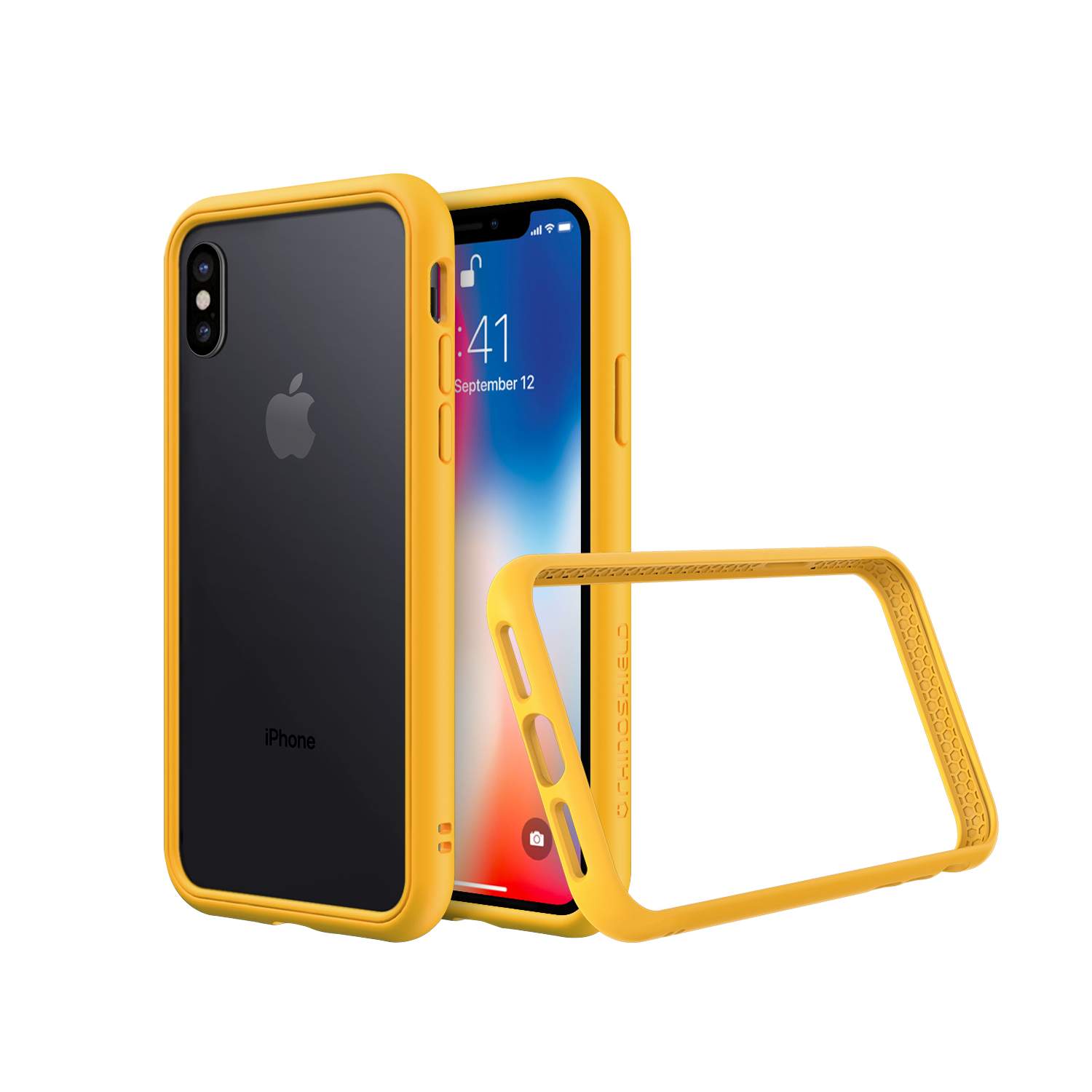 RhinoShield iPhone Xs Max CrashGuard NX, Yellow