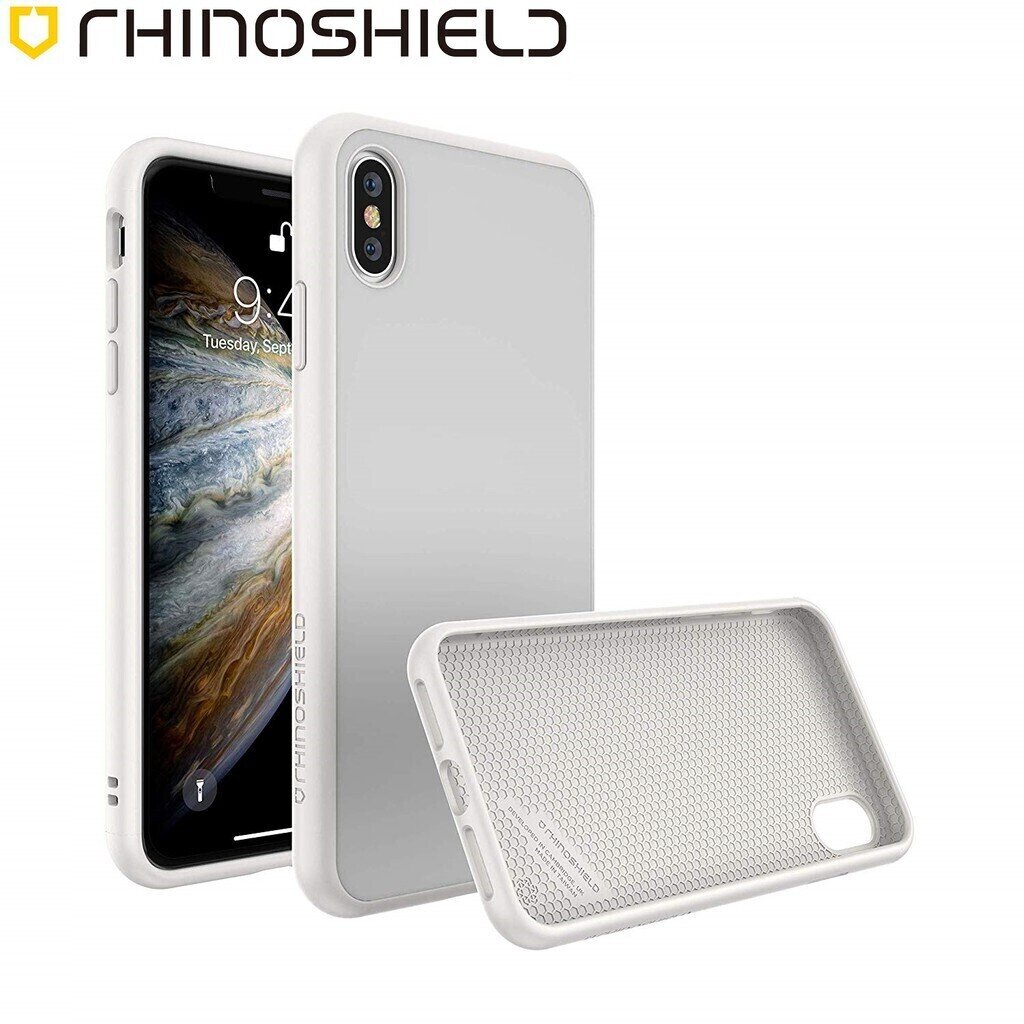 RhinoShield iPhone Xs Max SolidSuit, Classic White