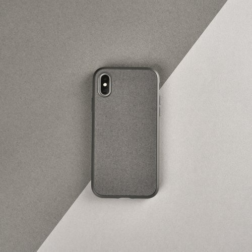 RhinoShield iPhone Xs Max SolidSuit, Microfiber/Graphite
