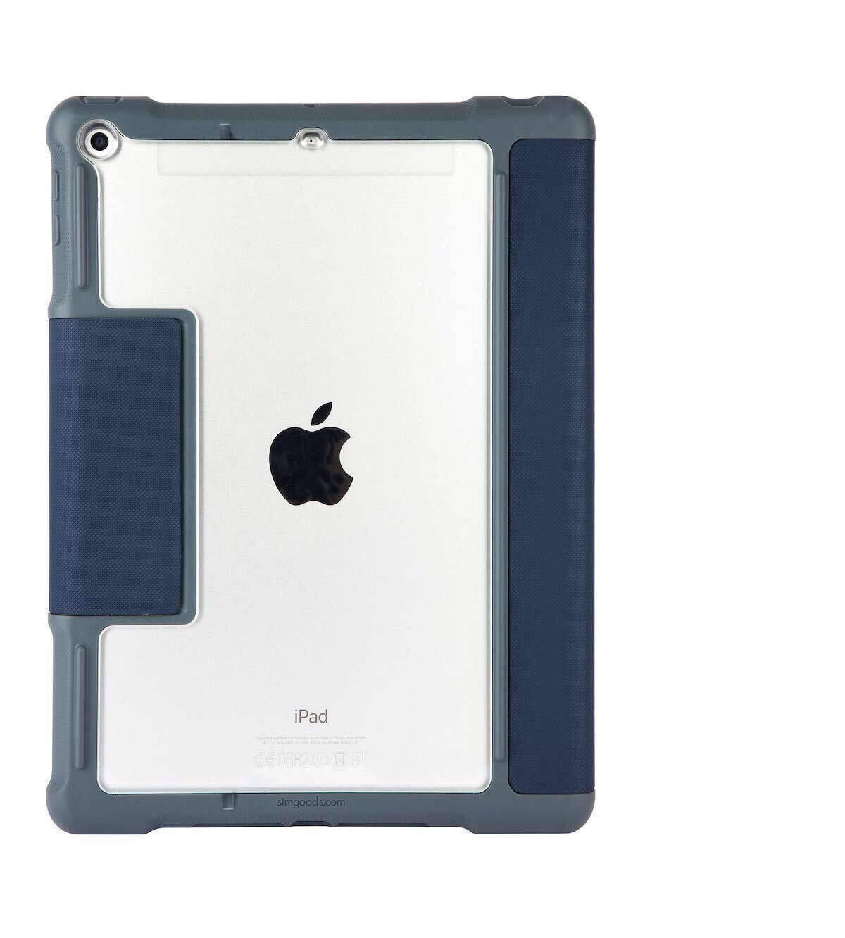 STM iPad 9.7&quot; (2018) Dux Plus Fitted with Pencil Holder, Midnight Blue