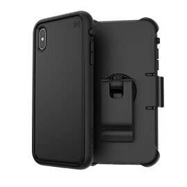 Speck iPhone Xs Max Presidio Ultra, Black/Black/Black