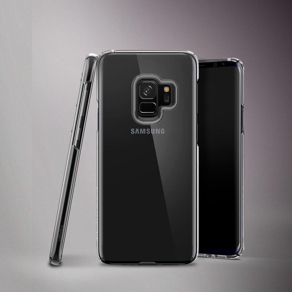 Spigen Samsung Galaxy S9 Thin Fit Crystal, Crystal Clear