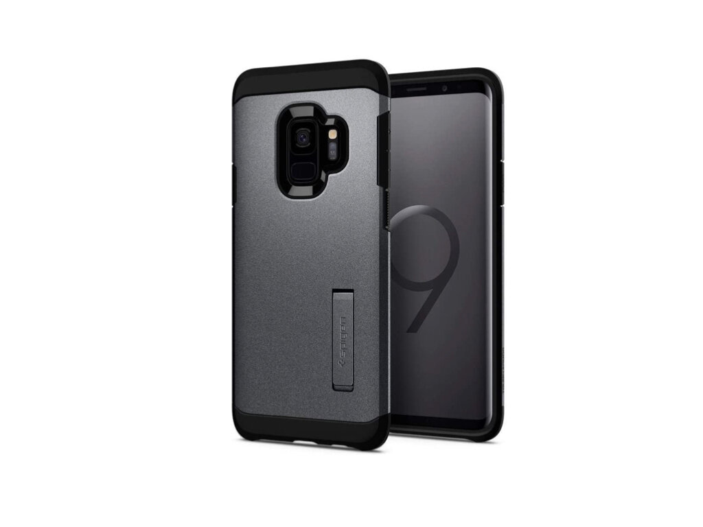 Spigen Samsung Galaxy S9 Tough Armor, Graphite Gray