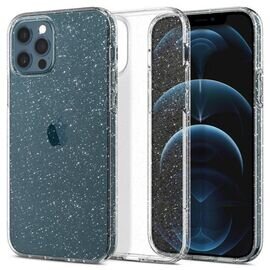 Spigen iPhone 12 / iPhone 12 Pro Liquid Crystal Glitter, Crystal Quartz (ACS0169