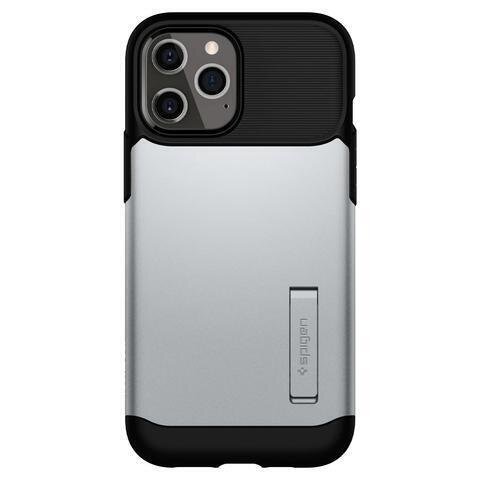 Spigen iPhone 12 Pro Max  Slim Armor Case, Satin Silver