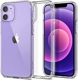 Spigen iPhone 12 mini Crystal Hybrid, Crystal Clear