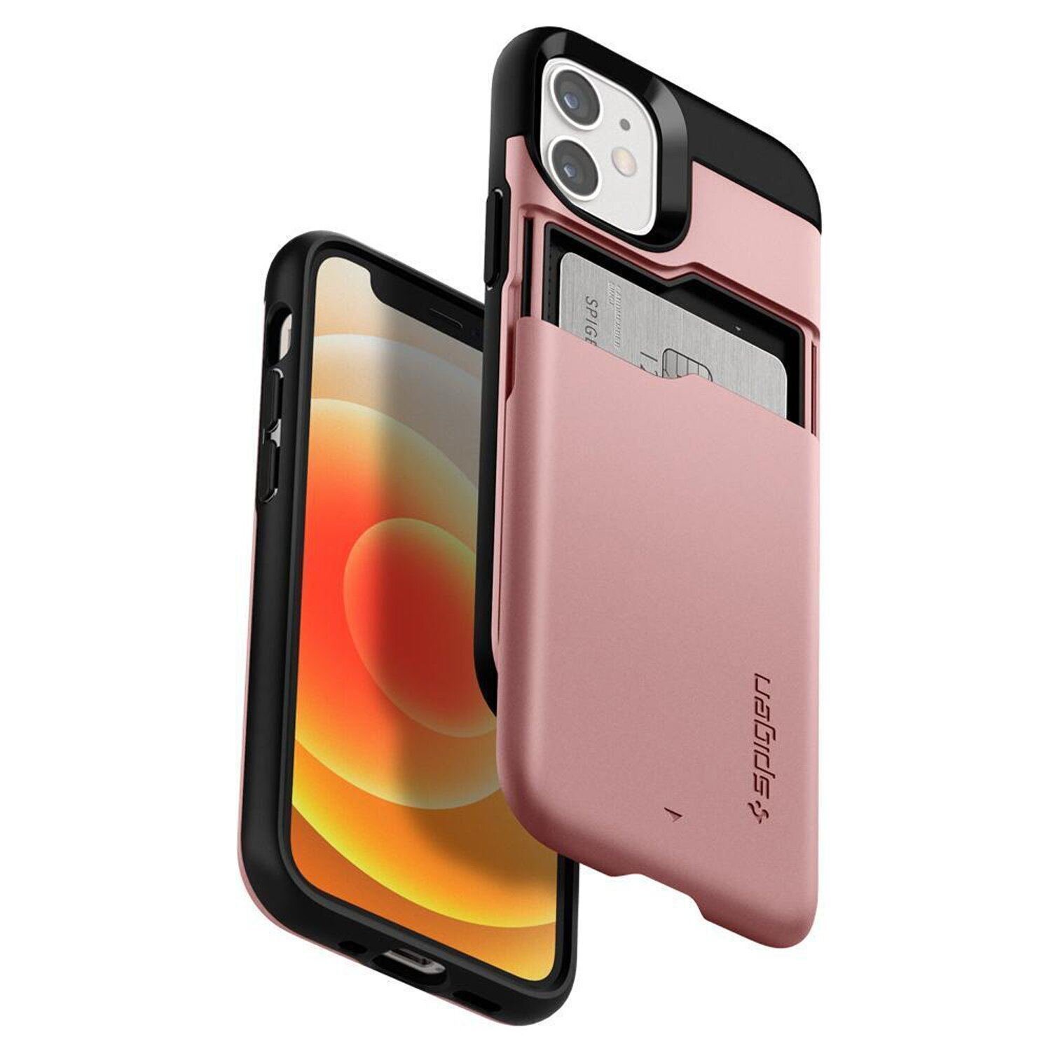 Spigen iPhone 12 mini Slim Armor CS, Rose Gold