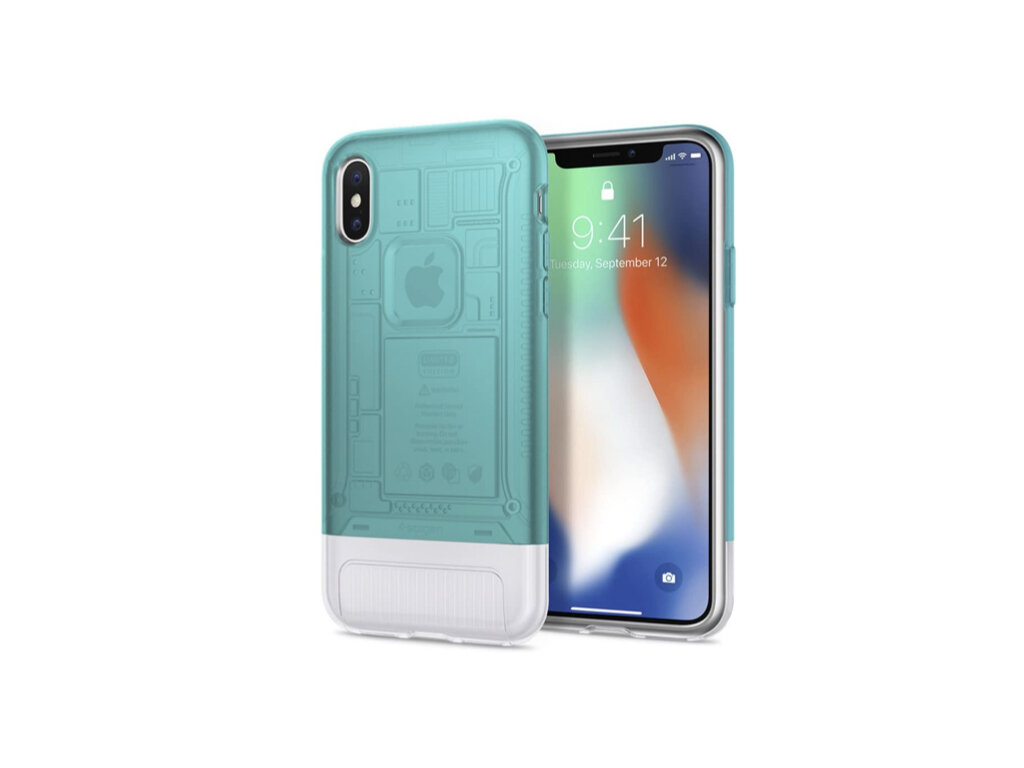 Spigen iPhone X Classic C1, Bondi Blue