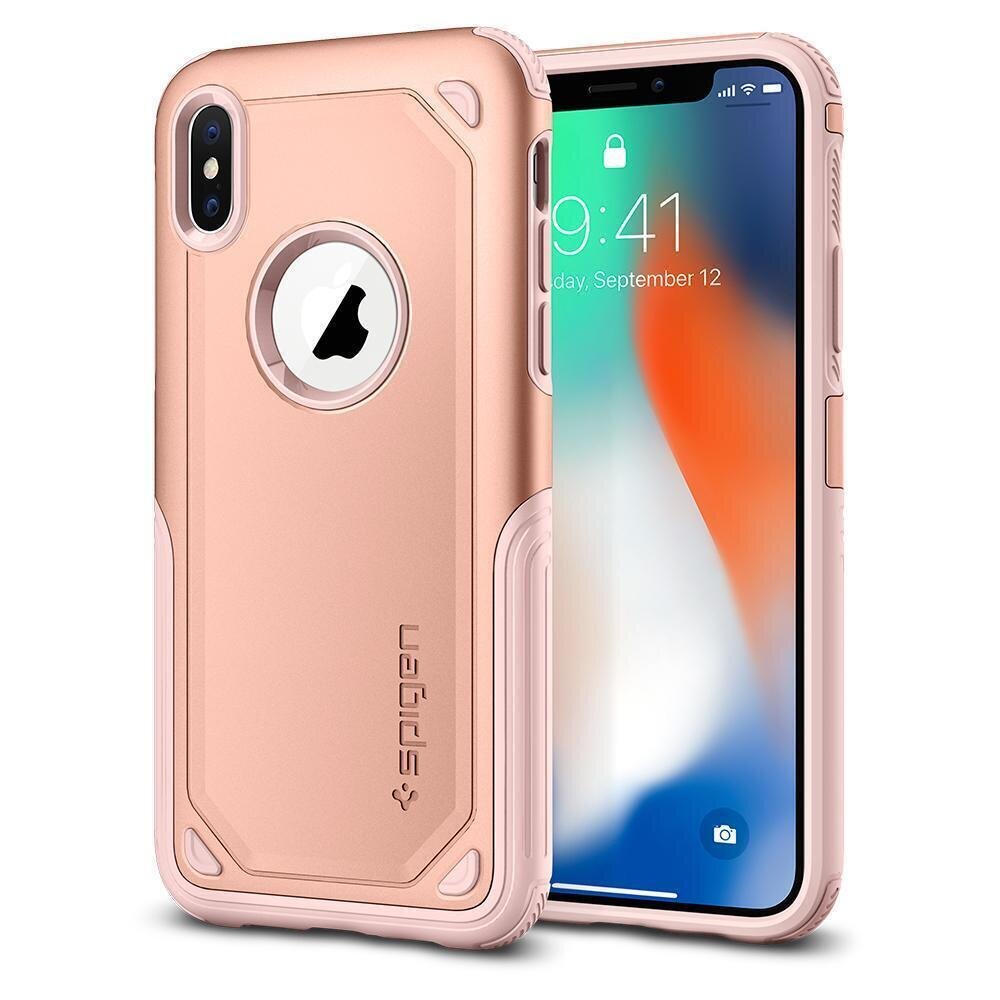 Spigen iPhone X Hybird Armor, Rose Gold