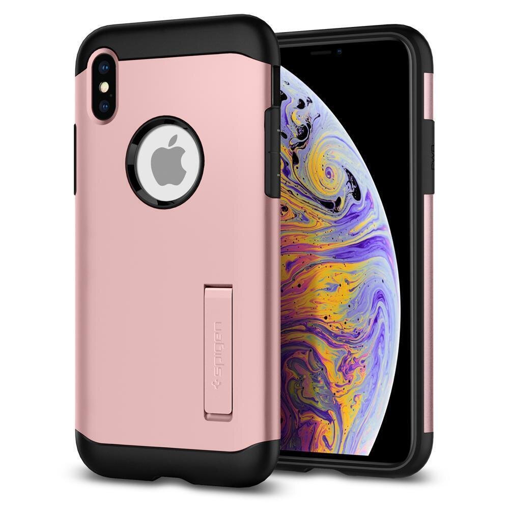 Spigen iPhone X Slim Armor, Rose Gold