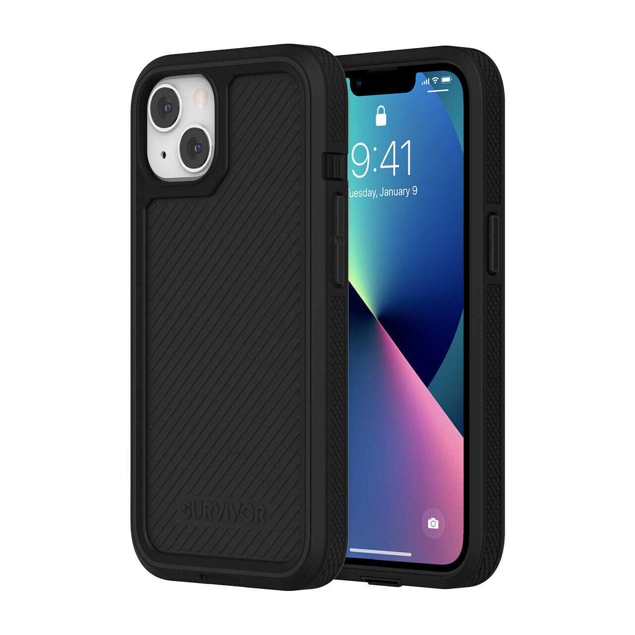 Survivor iPhone 13 Earth, Black