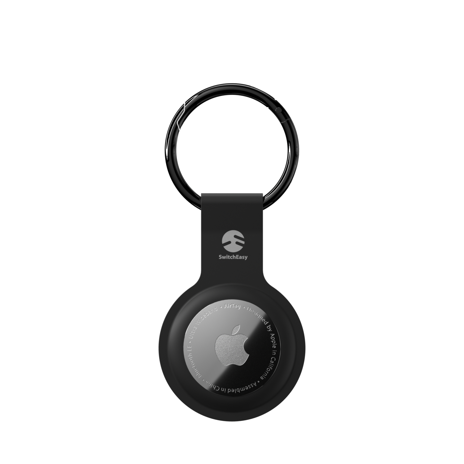 SwitchEasy AirTag Skin Liquid Silicone Rubber, Black