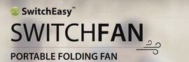 SwitchEasy SwitchFan Portable Folding Fan (10000mAh), Army Green
