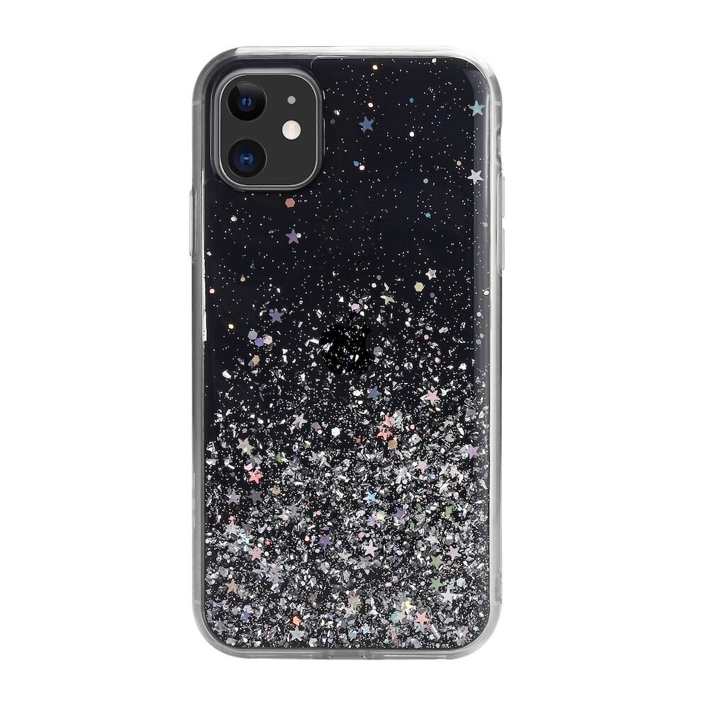 SwitchEasy iPhone 11 Pro Starfield PC+TPU Case, Transparent Black