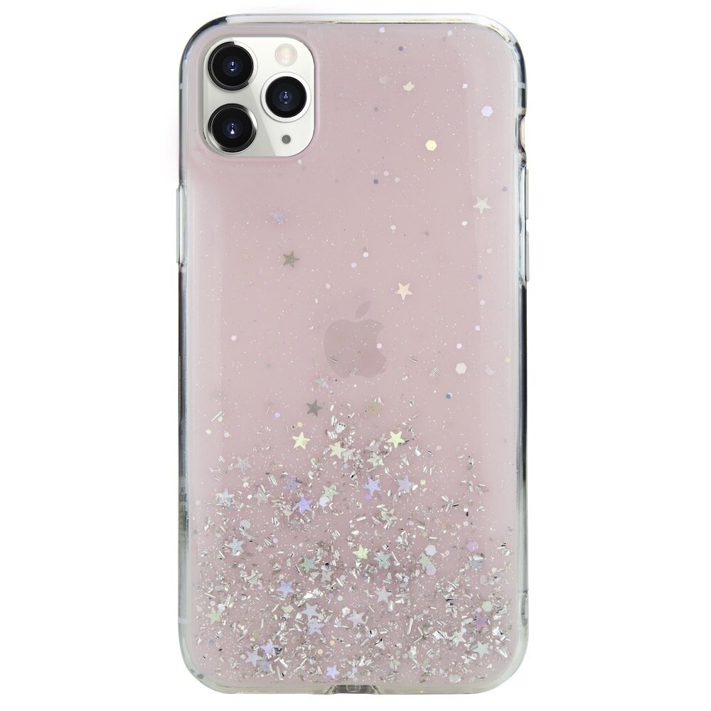 SwitchEasy iPhone 11 Pro Max Starfield PC+TPU Case, Transparent Rose