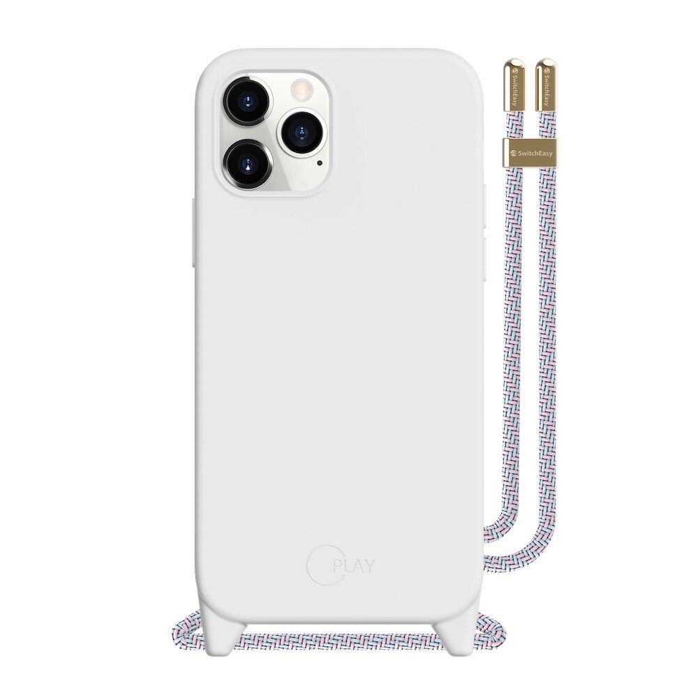 SwitchEasy iPhone 12 / iPhone 12 Pro Play Liquid Silicone Rubber Case, White