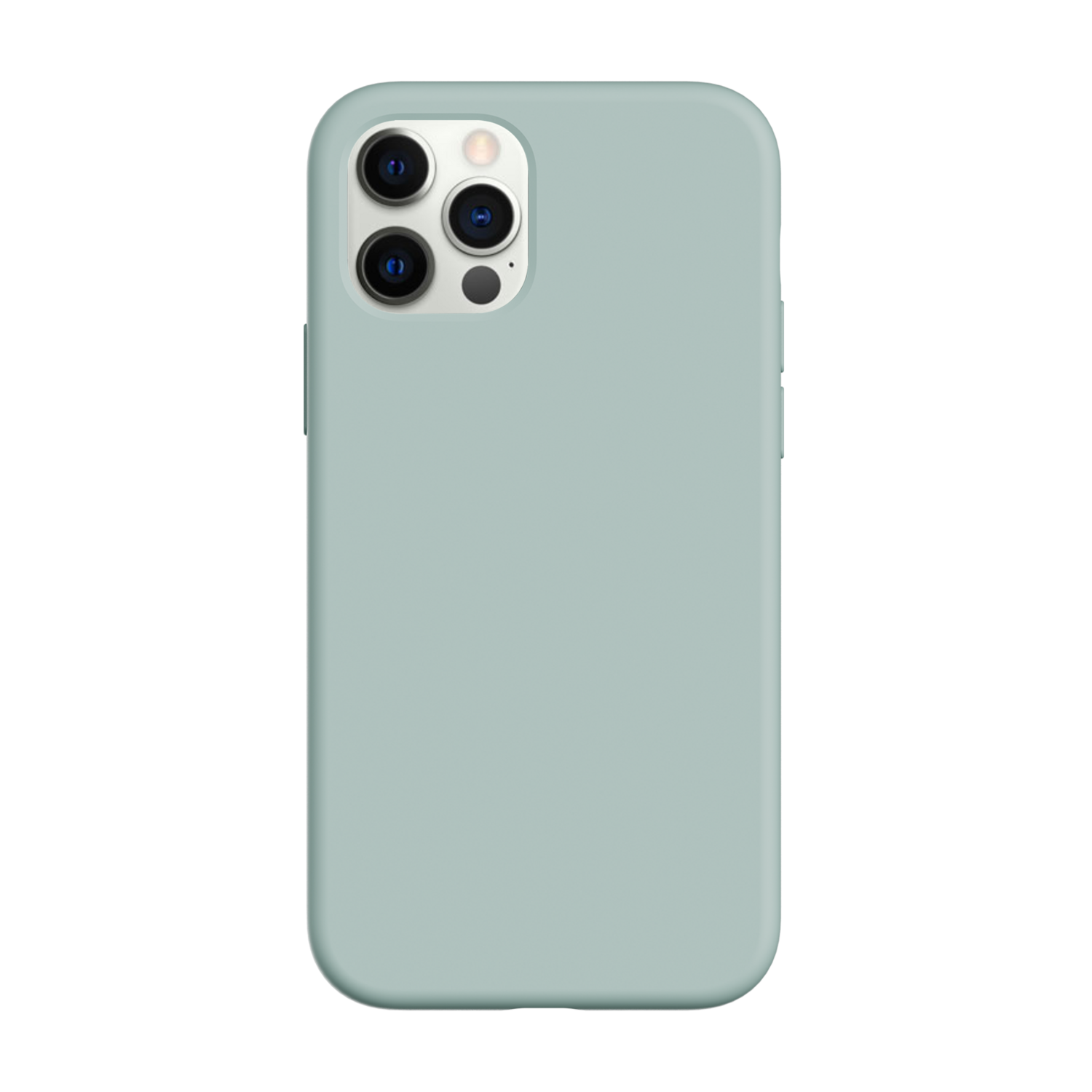 SwitchEasy iPhone 12 / iPhone 12 Pro Skin Liquid Silicone Rubber Case, Sky Blue