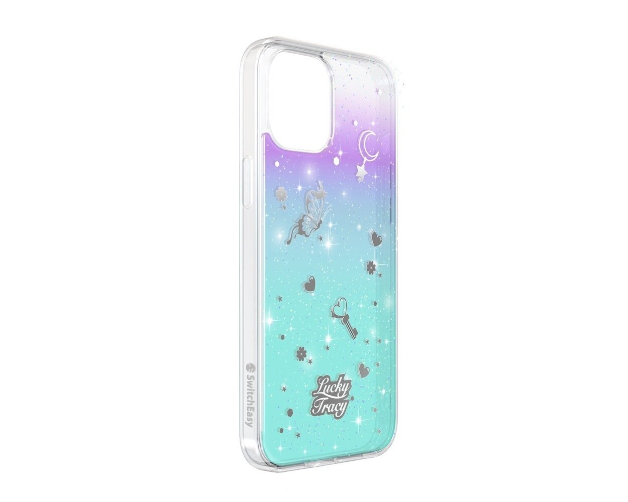 SwitchEasy iPhone 12 Pro Max  Lucky Tracy PC+TPU Case, Crystal