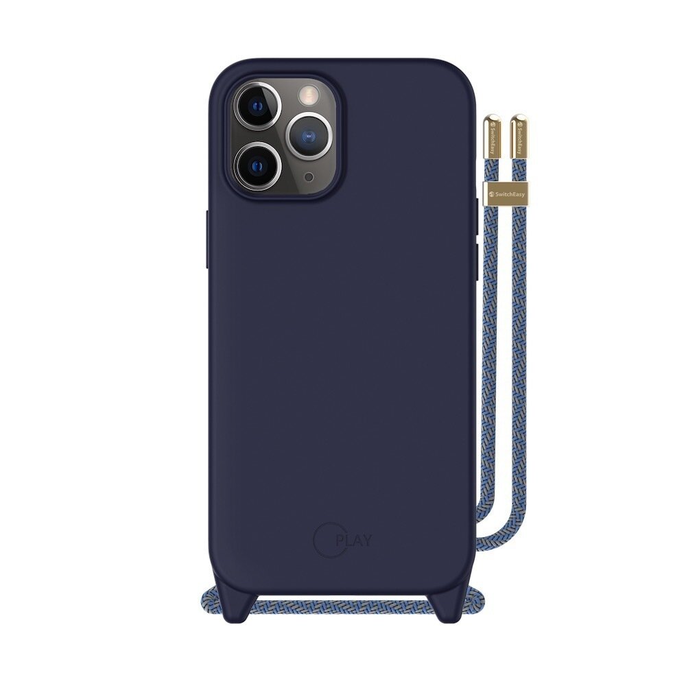 SwitchEasy iPhone 12 Pro Max Play Liquid Silicone Rubber Case, Classic Blue